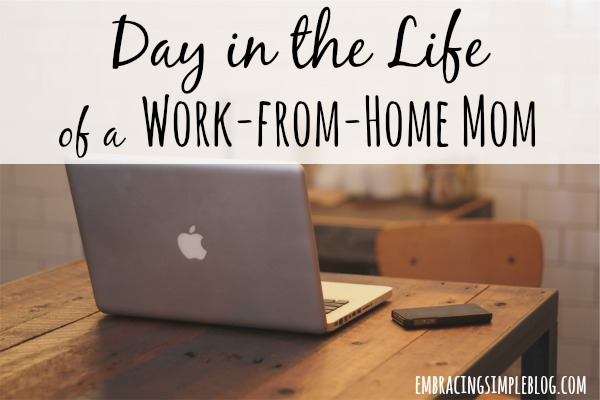 A Day in the Life of a Work-From-Home Mom