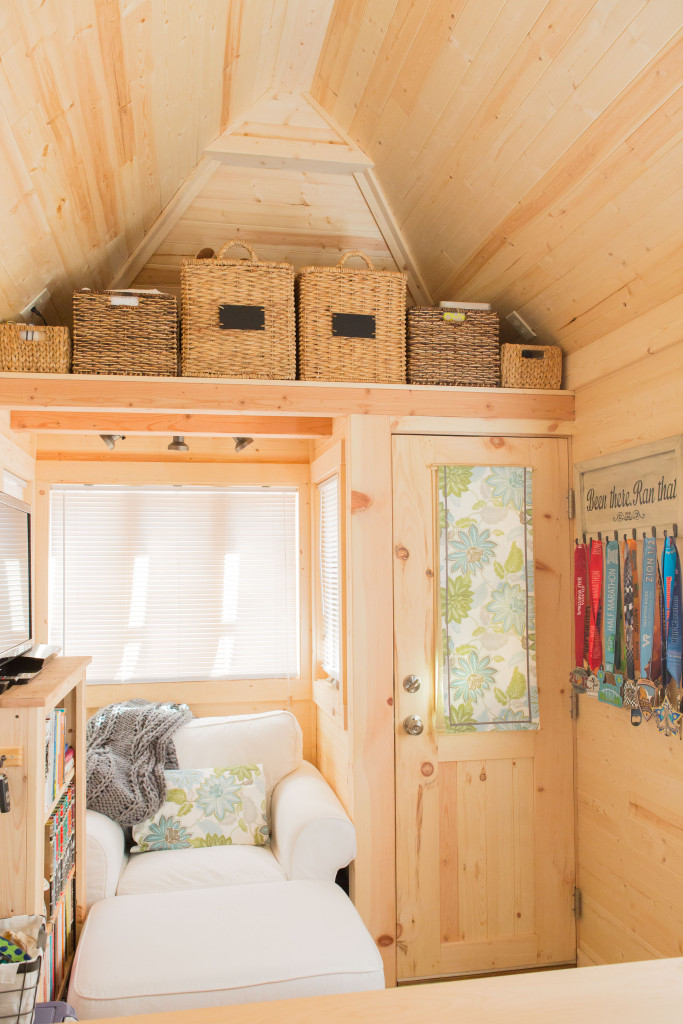 Could you live in a 234 square foot tiny home? An interview with a tiny home owner that you won't want to miss - she shares all of her tips for how she was able to downsize and simplify to live a more joyful life!