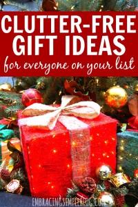 The Ultimate Clutter-Free Gift Guide