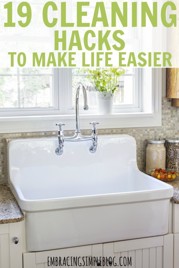 19 Cleaning Hacks to Make Your Life Easier - Christina Tiplea