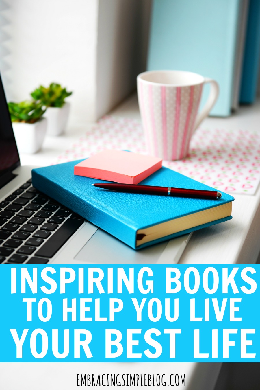 Do you want to make positive improvements in your life, but have no idea where to begin? Don't miss this fabulous list of inspiring books to help you live your best life! This list includes books that will help you to create happiness, live with less, develop better habits, live a healthier life, and create success in all aspects of your life.