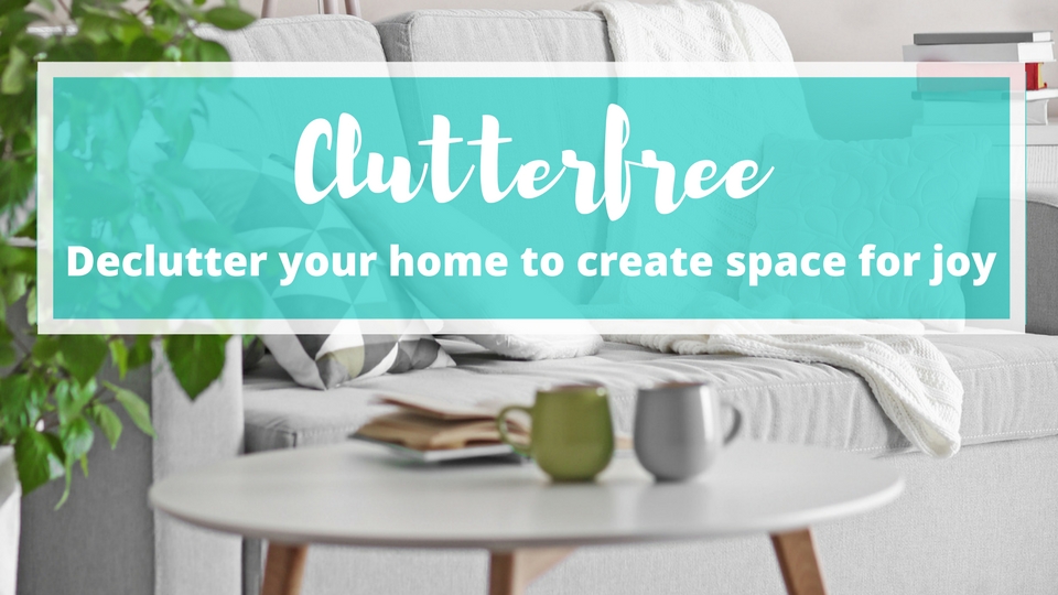 Clutterfree is an 8-week online course designed to help you declutter your home, create space for more joy, and free up your mind & heart to live the life you’ve always wanted.