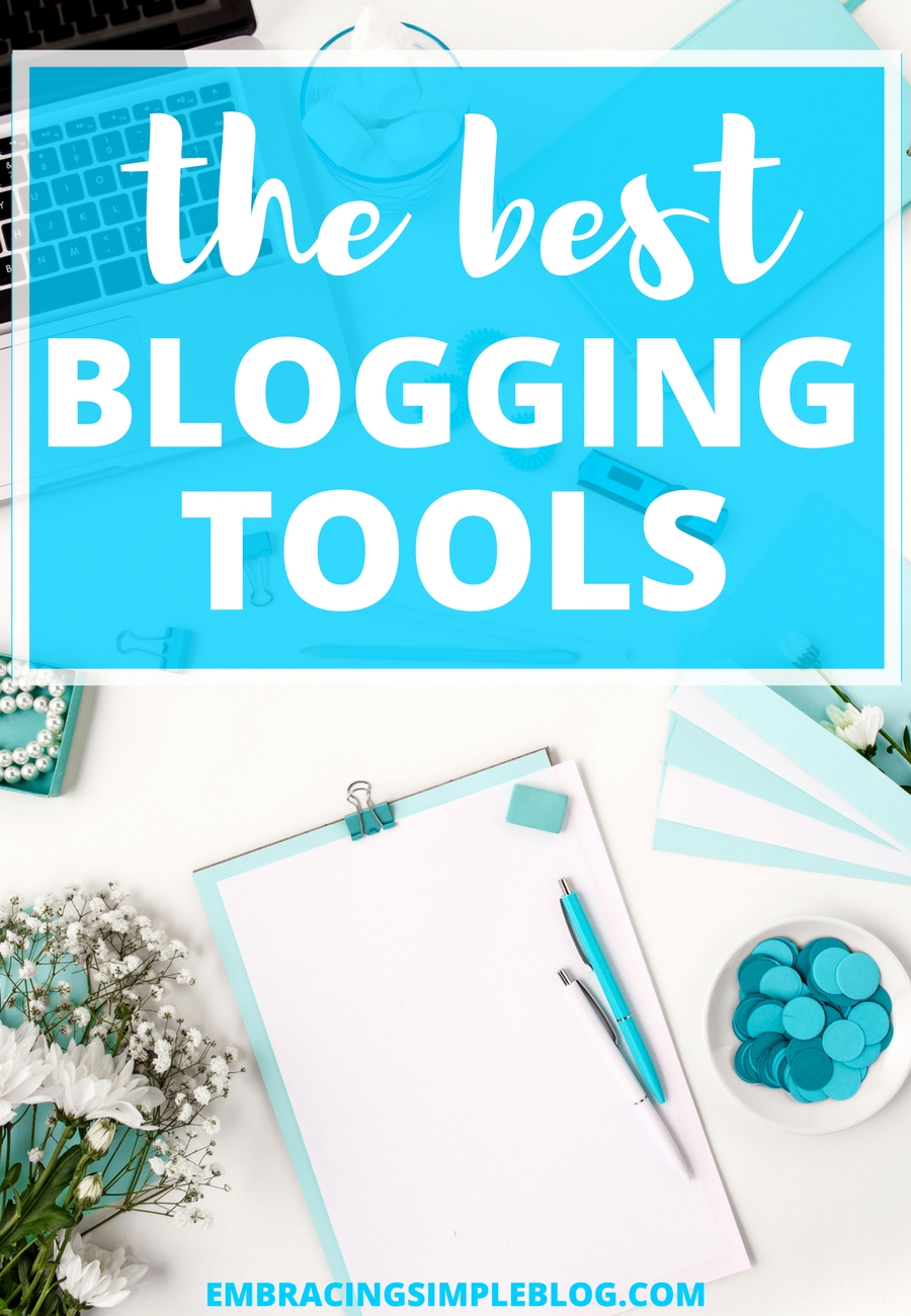 Wondering what the best blogging tools are? An experienced blogger shares the absolute best blogging tools that have helped her grow her blog quickly and work more efficiently!
